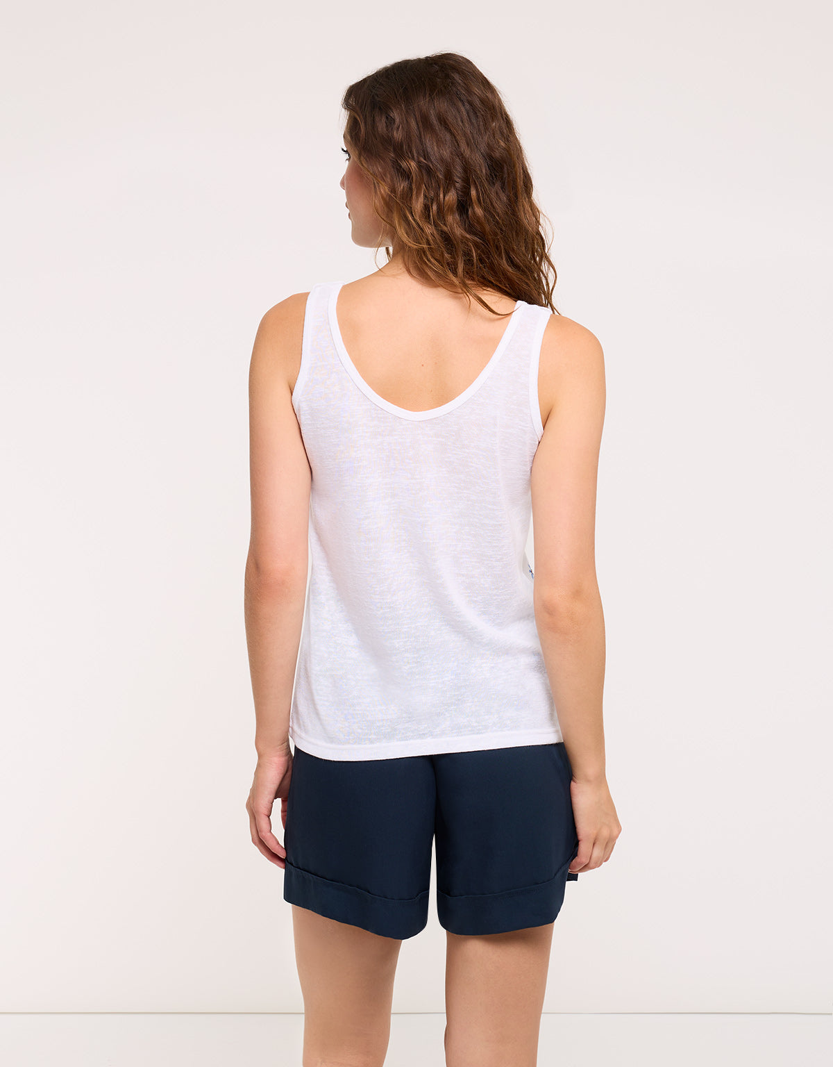 Camiseta Tirantes Palmeritas Azules - Palmey 5