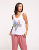 Sleeveless White Top - Lofan