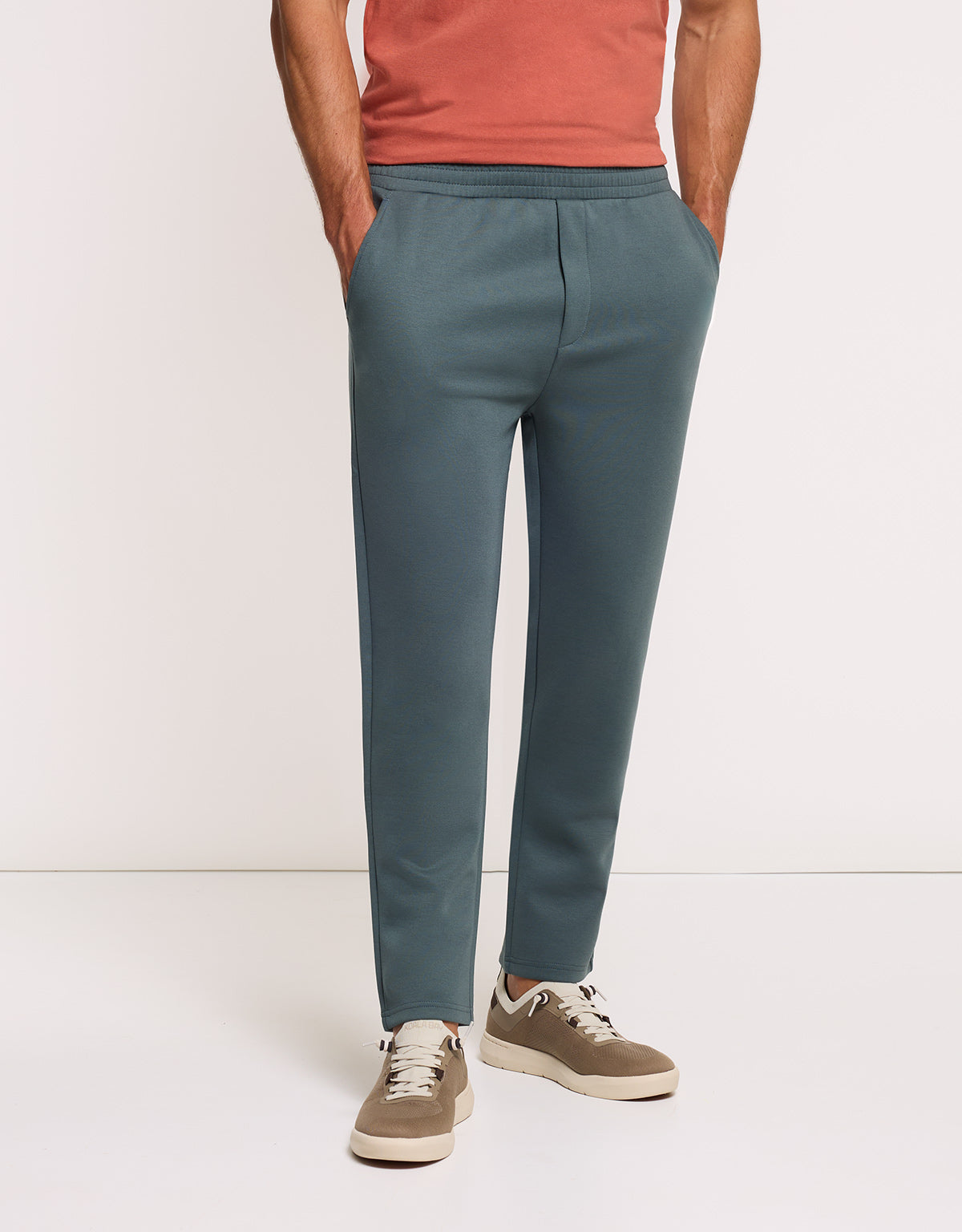 Long Green Trousers - April