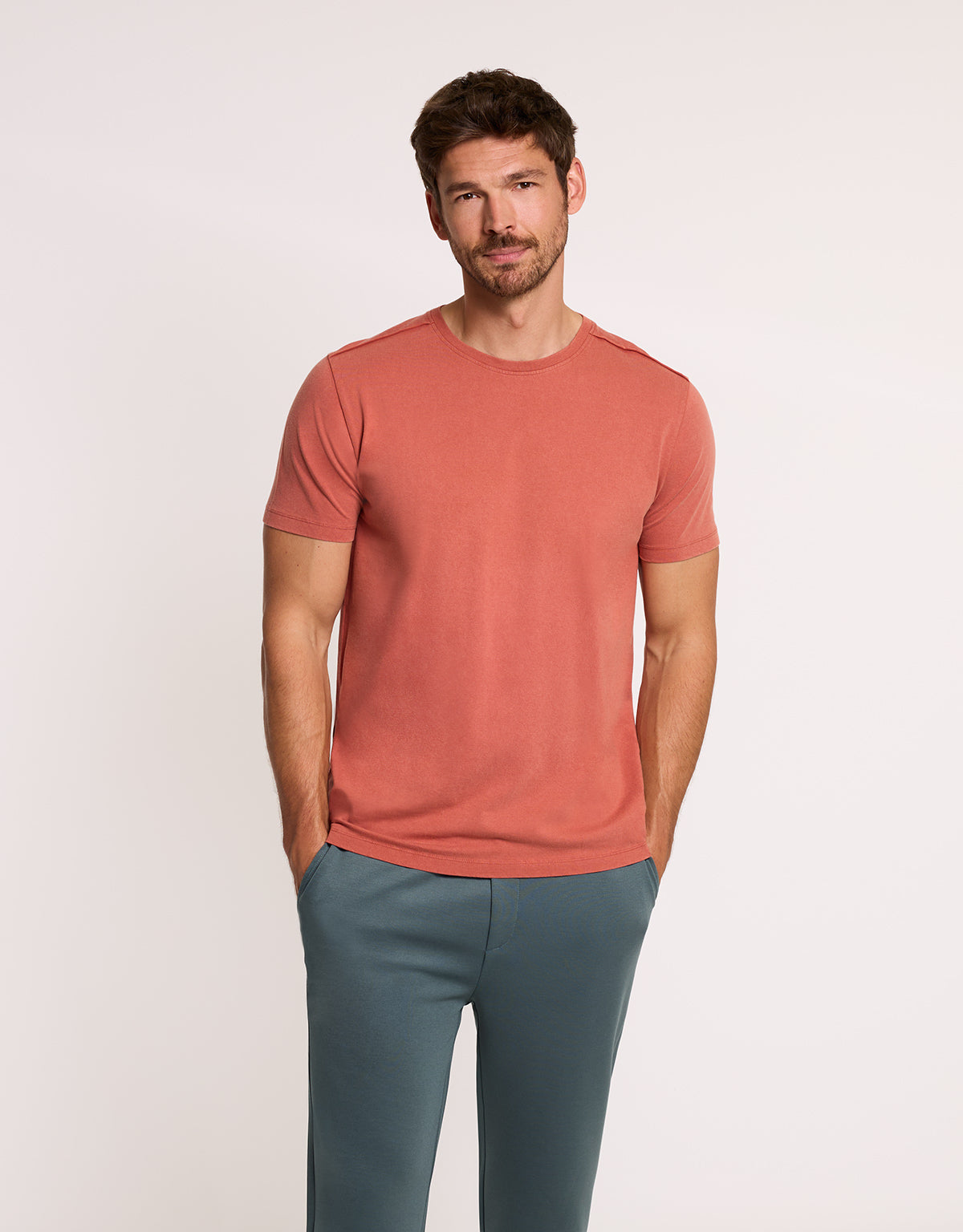 Long Green Trousers - April