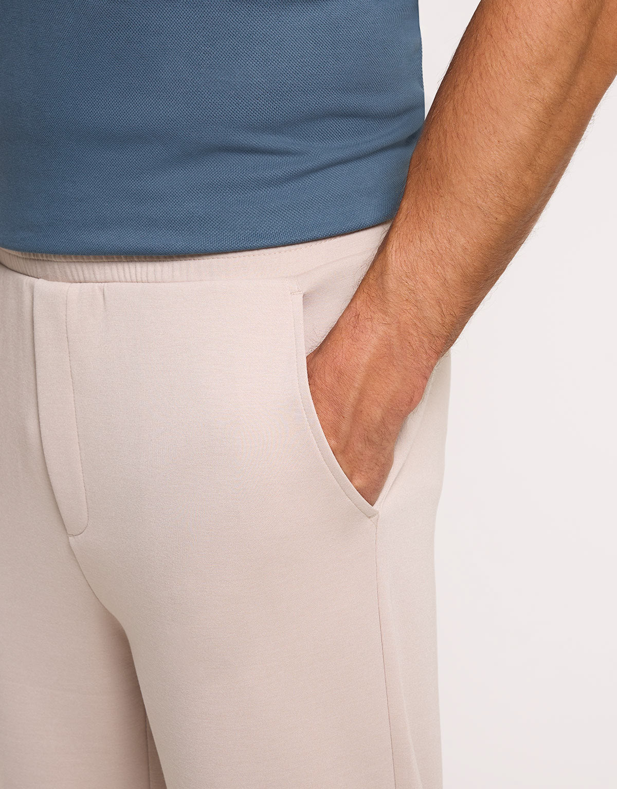 Long Beige Trousers - April