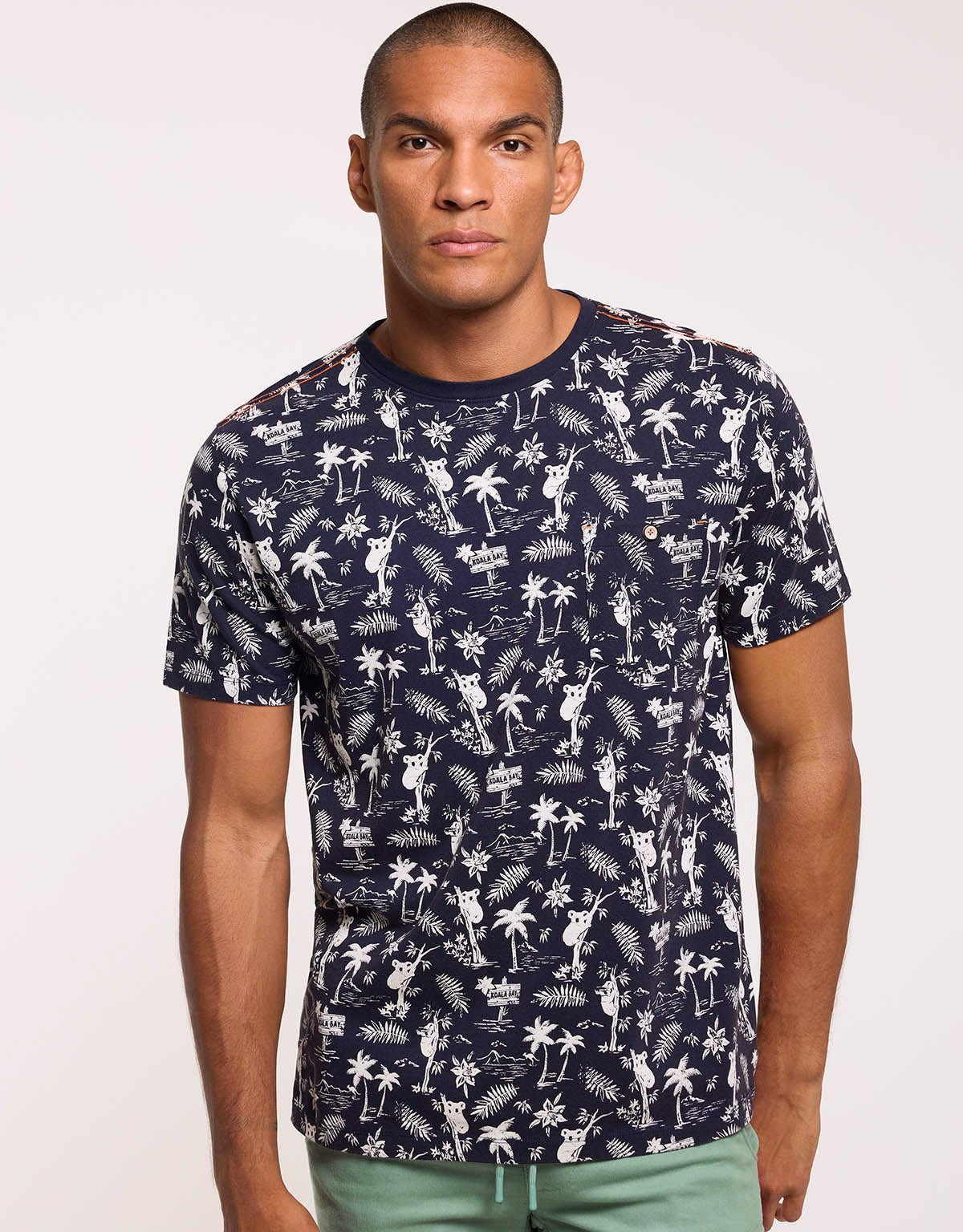 Navy Blue Short-Sleeve T-Shirt - Kahakai