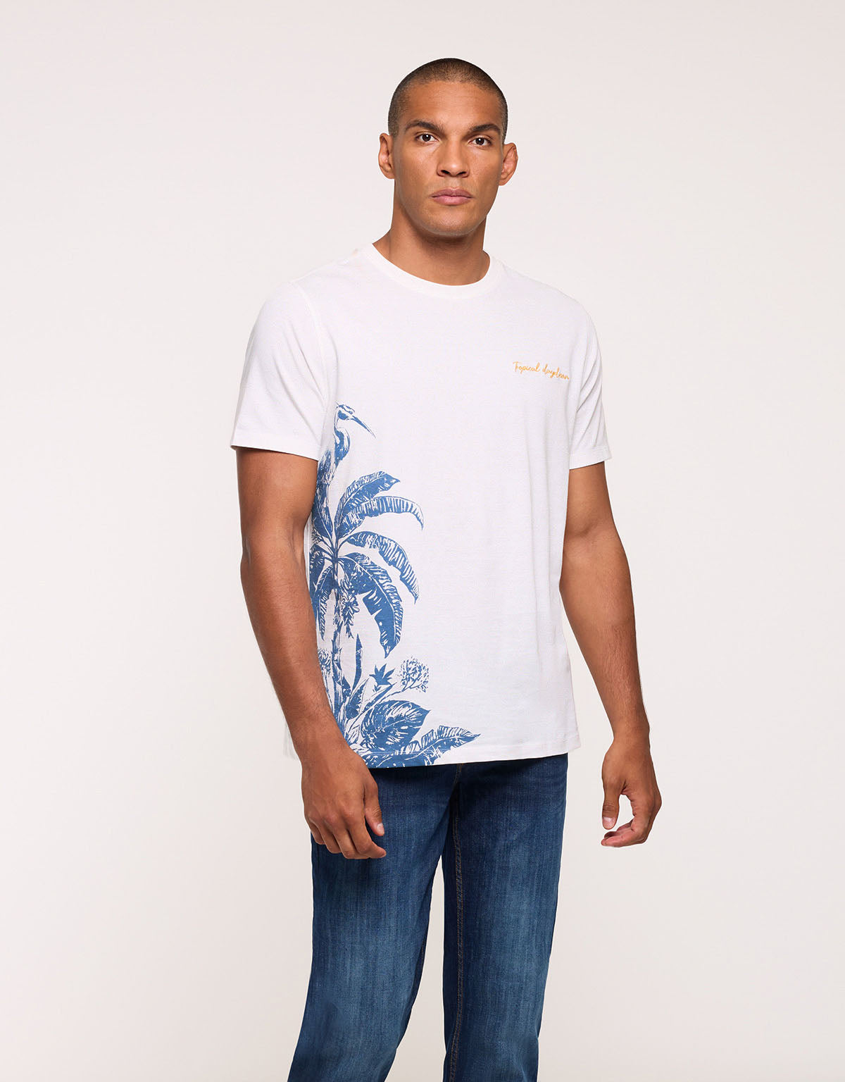 Camiseta Manga Corta Blanco - Abonito