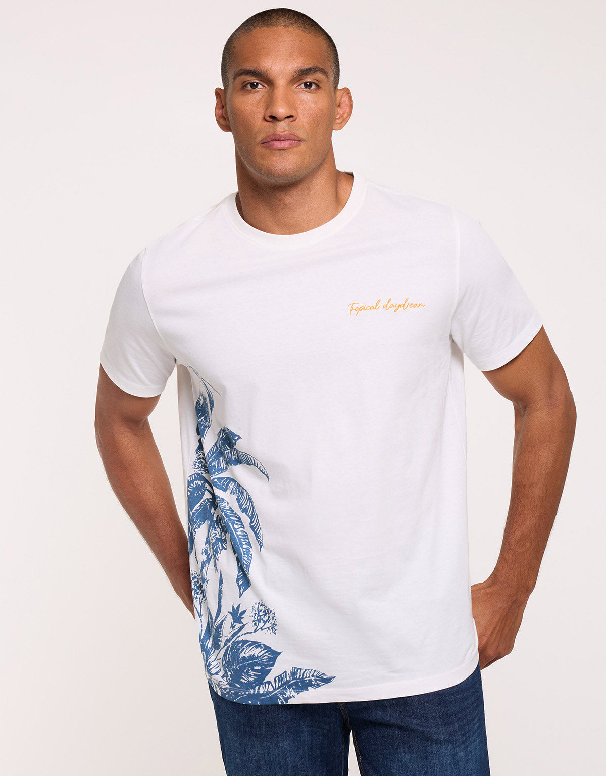 Camiseta Manga Corta Blanco - Abonito 2