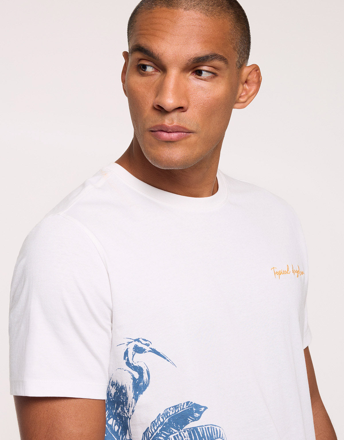 Camiseta Manga Corta Blanco - Abonito 5