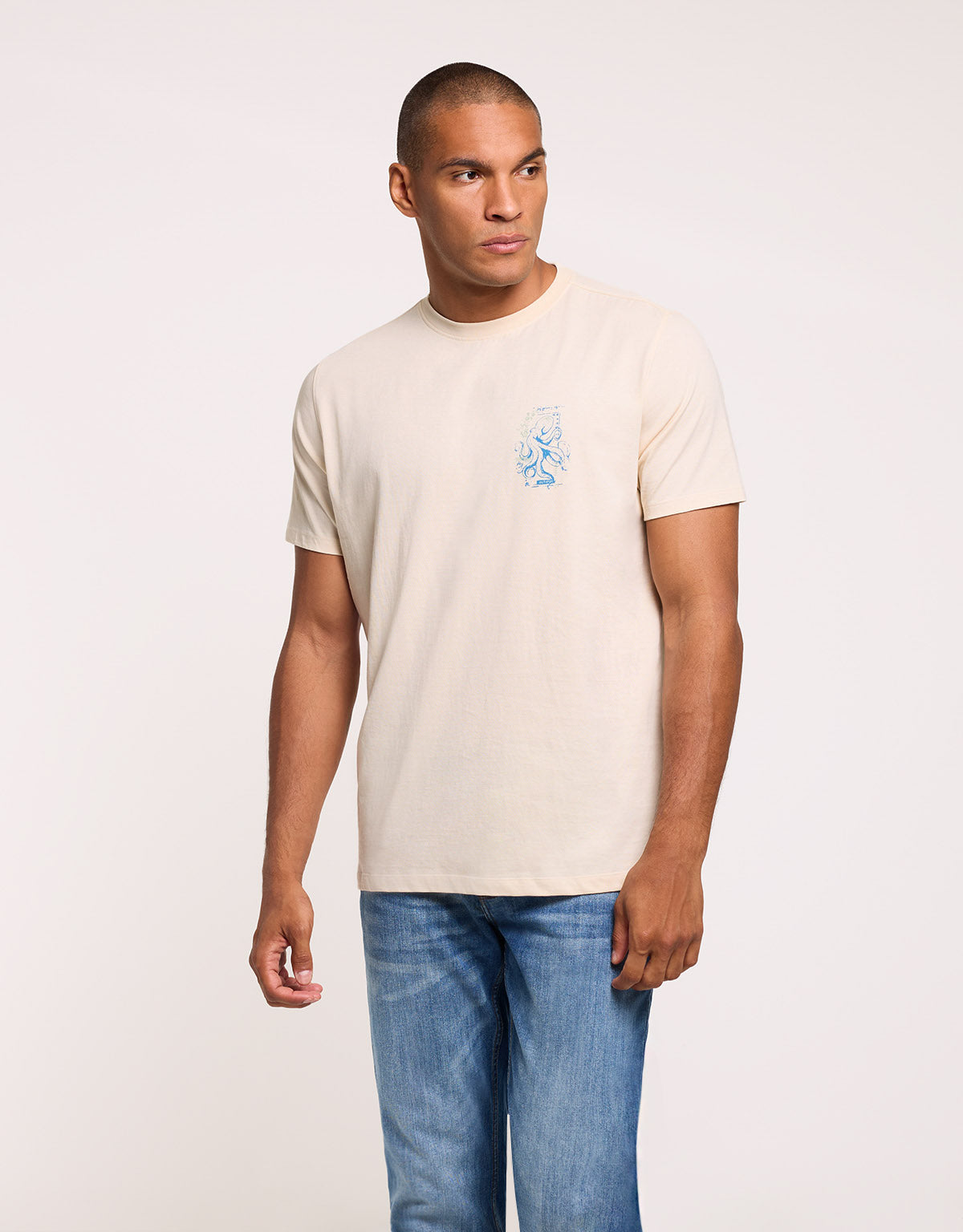 Camiseta Manga Corta Blanco - Jones 3