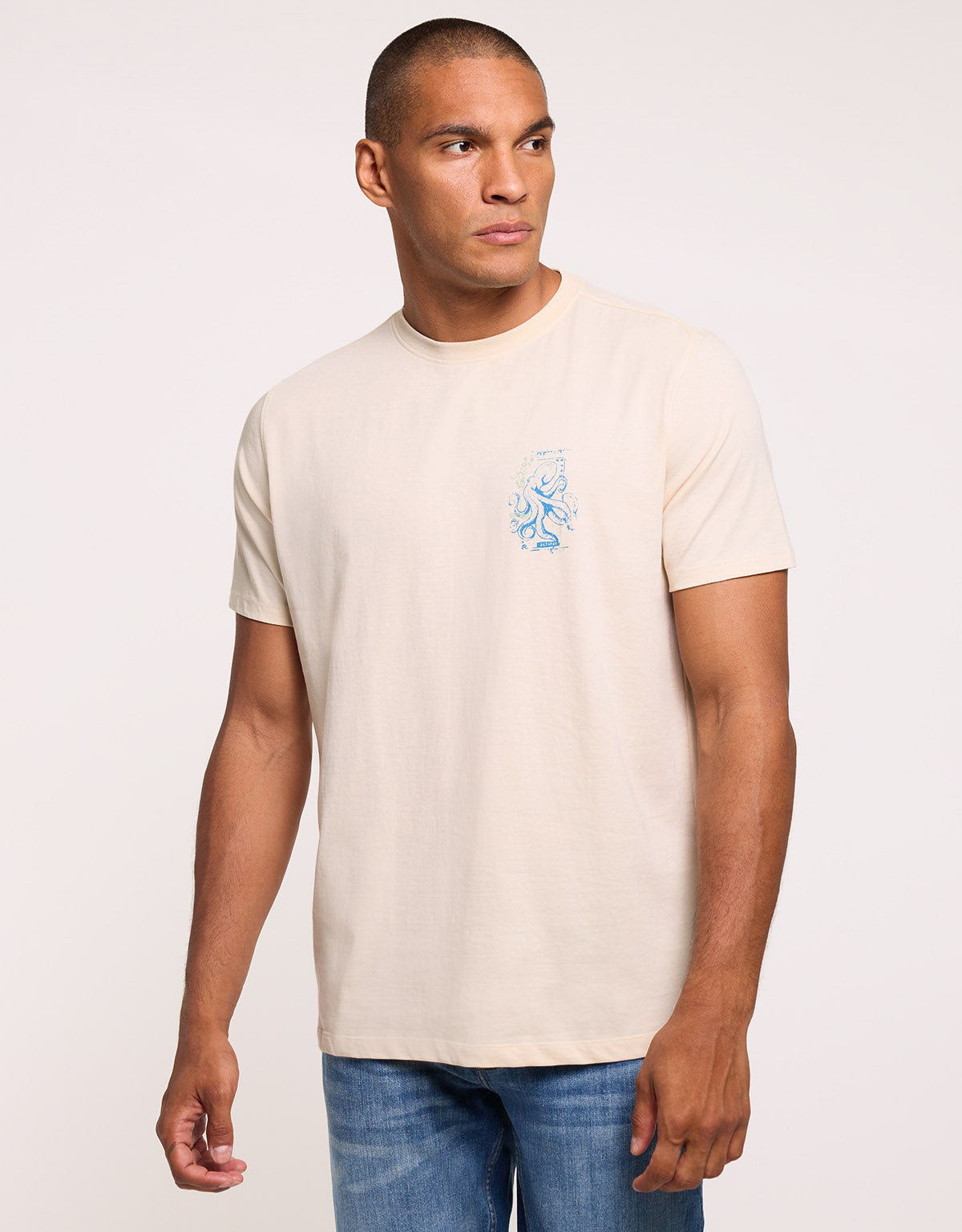 Camiseta Manga Corta Blanco - Jones 4