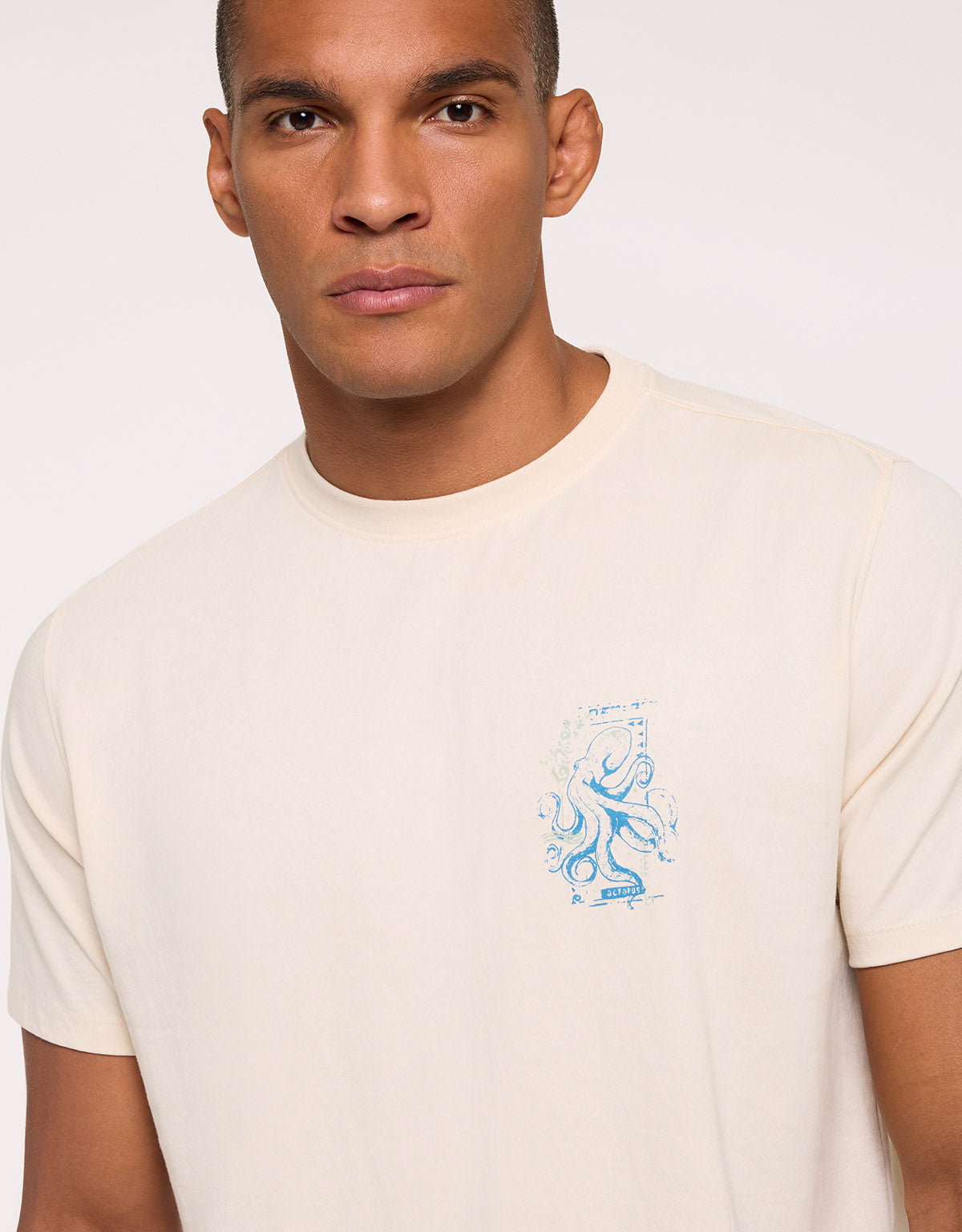 Camiseta Manga Corta Blanco - Jones 5
