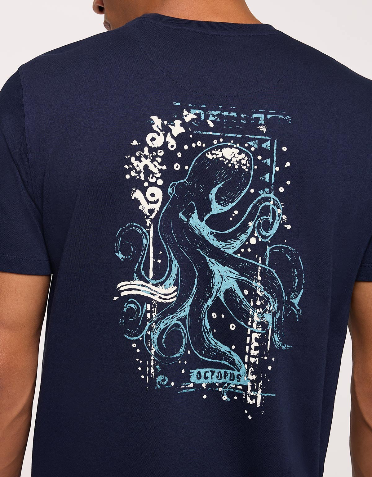 Navy Blue Short-Sleeve T-Shirt - Jones