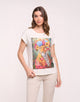 Camiseta Manga Corta Blanco - Agustina 7