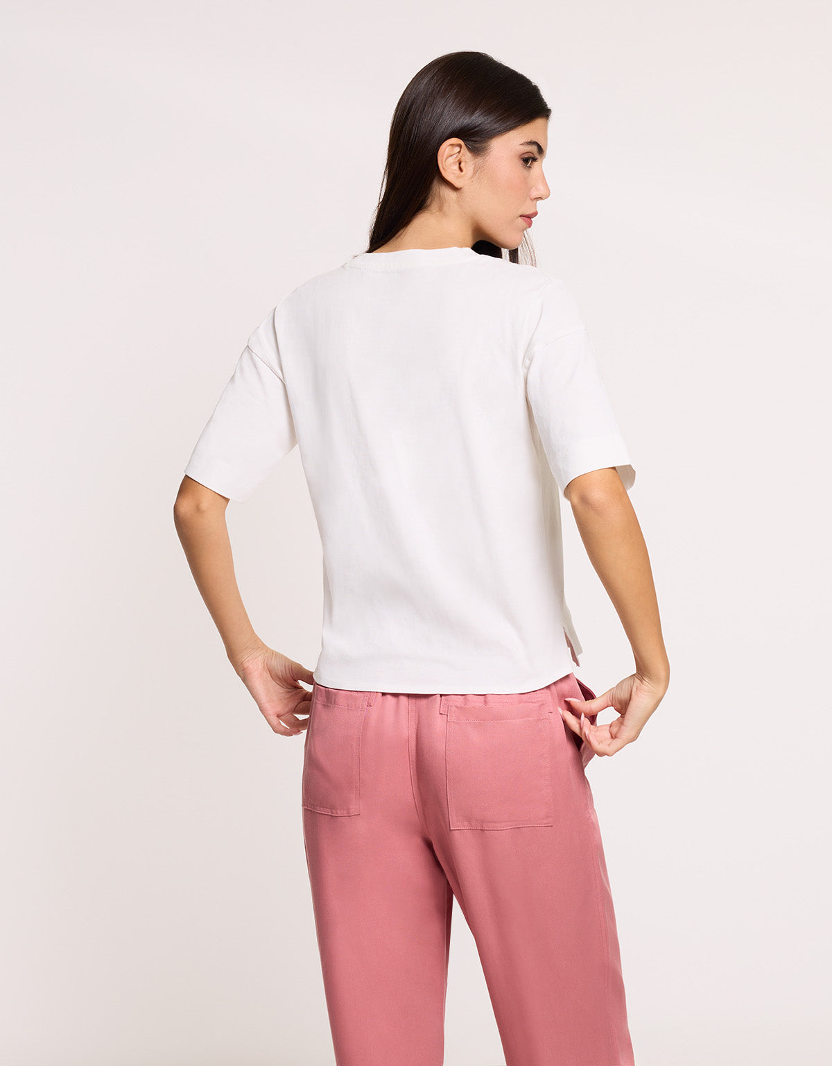 Camiseta Gato Manga Corta Blanco - Gaitipe 3