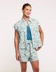 Green Sleeveless Shirt - Luminas