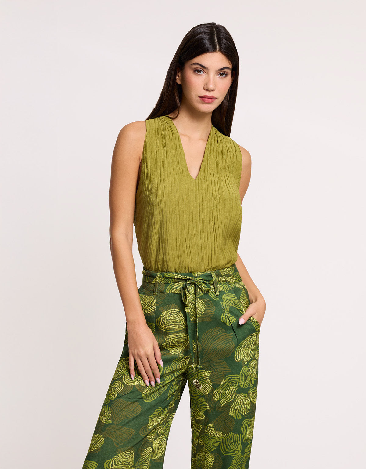 Pantalón Largo Verde - Greeny 2