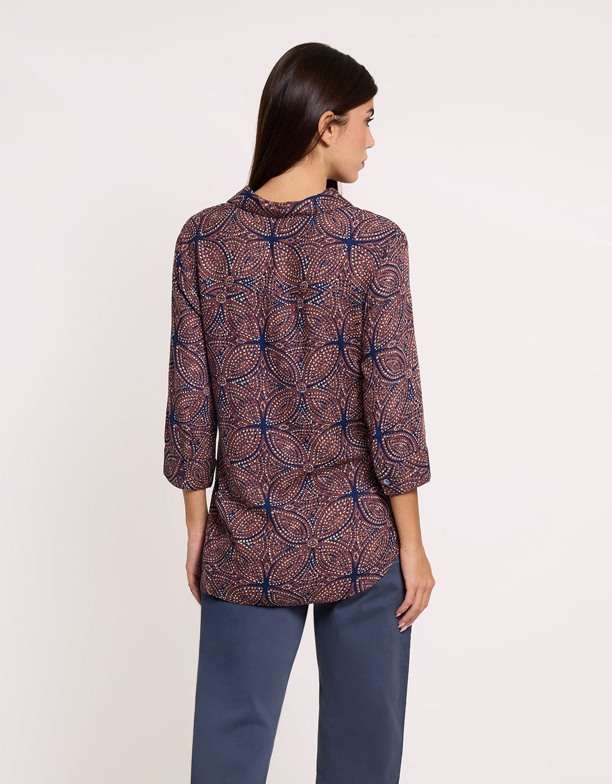 Camisa Manga Larga Azul Marino - Arkin 3