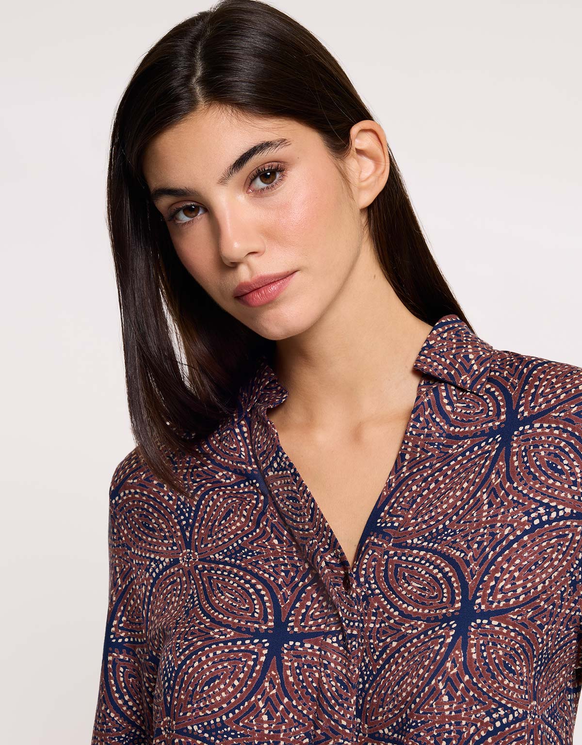Camisa Manga Larga Azul Marino - Arkin 4