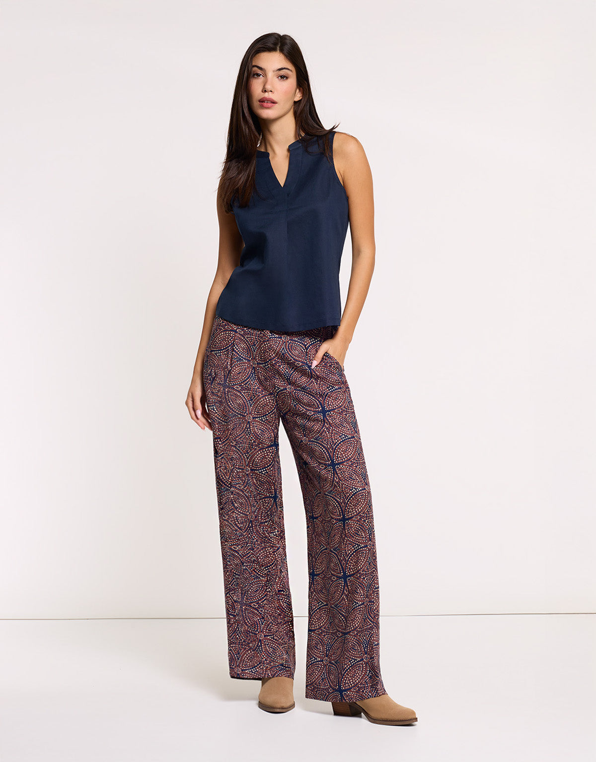 Pantalón Largo Azul Marino - Trami 5