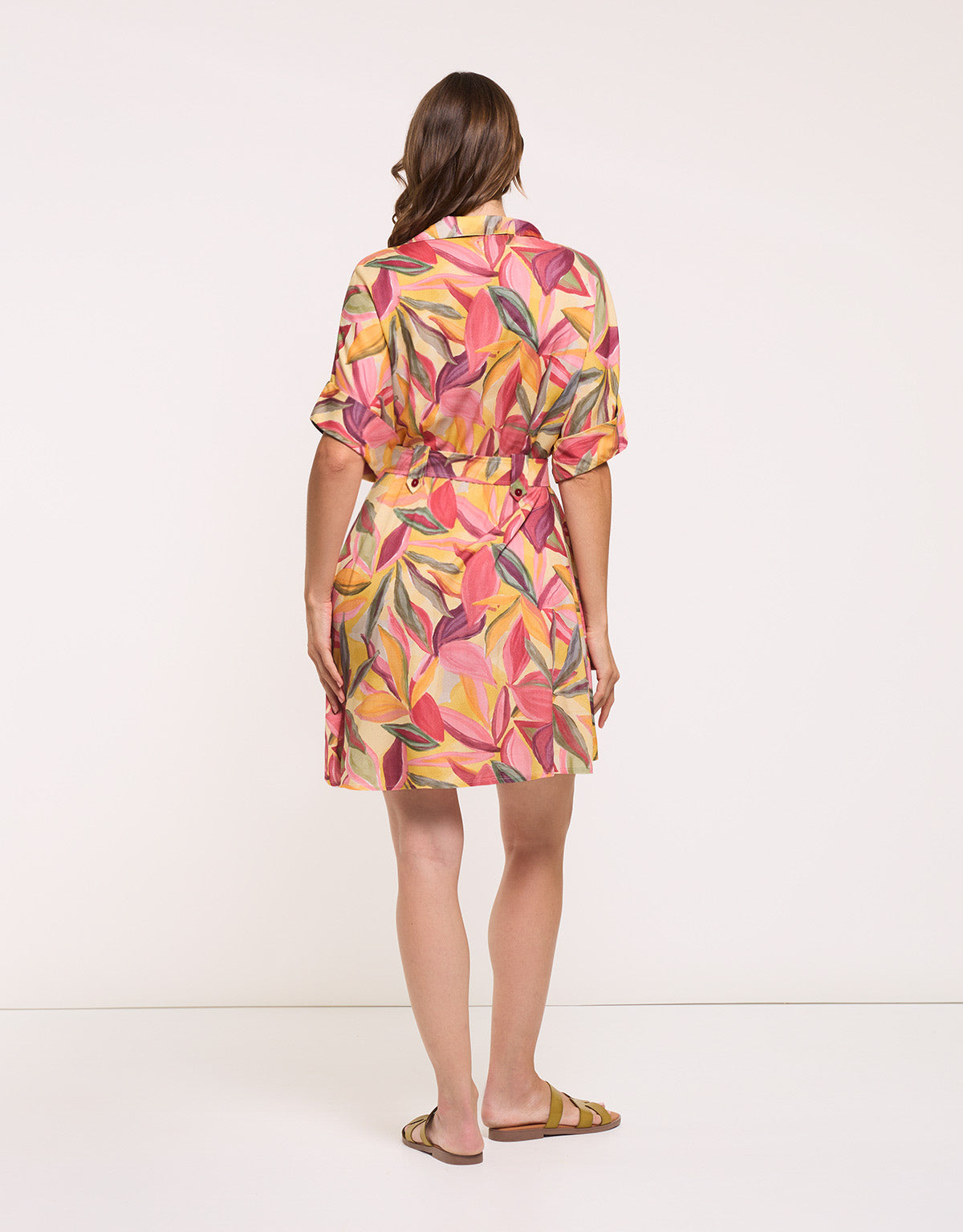Multicolour Short Dress - Sophistique