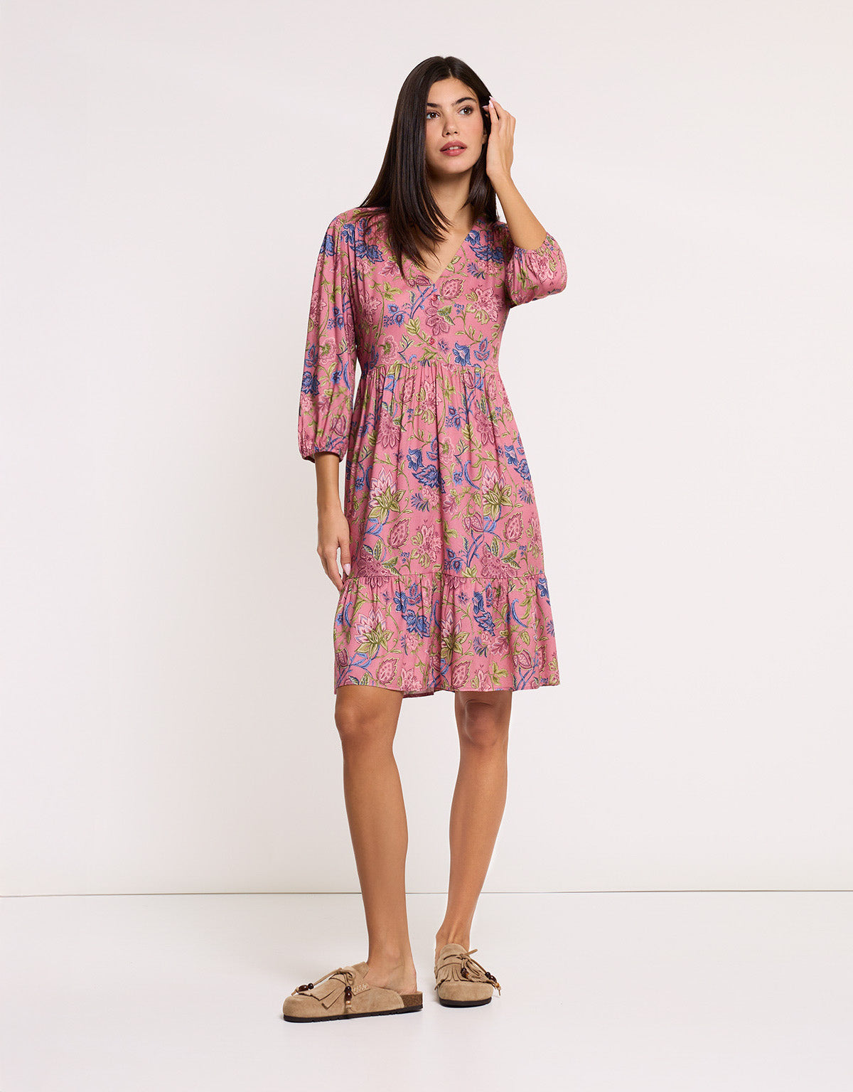 Vestido Corto Rosa - Johnny 3