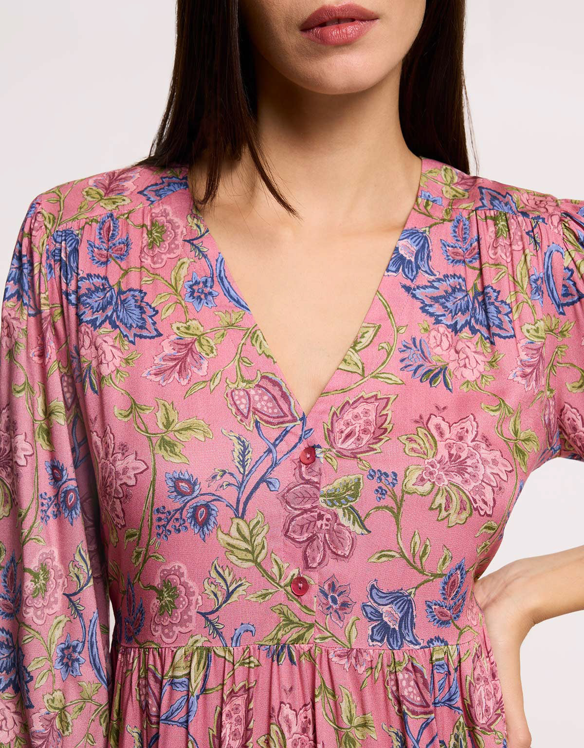 Vestido Corto Rosa - Johnny 5