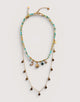 Double Gold-Plated Stainless Steel Necklace - Estrella
