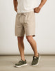 Beige Linen Bermuda Shorts - Damiano