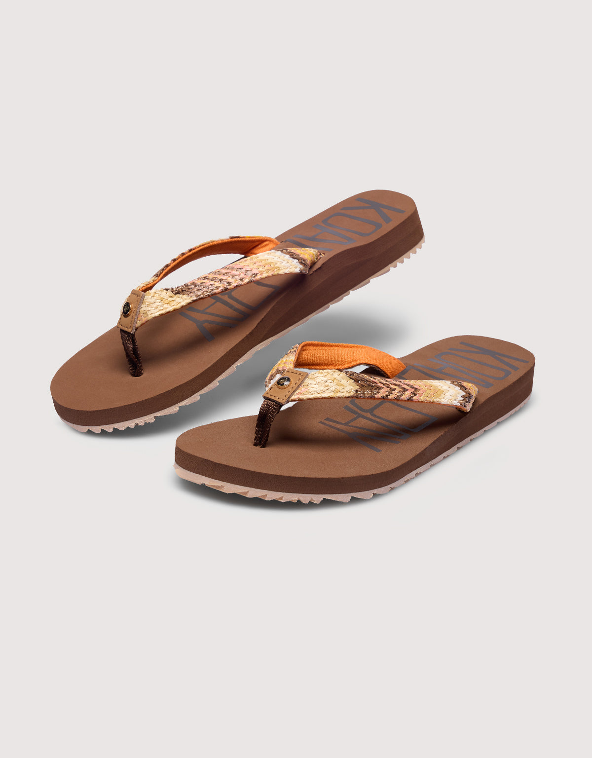 Orange Wedge Flip Flop - Dogma