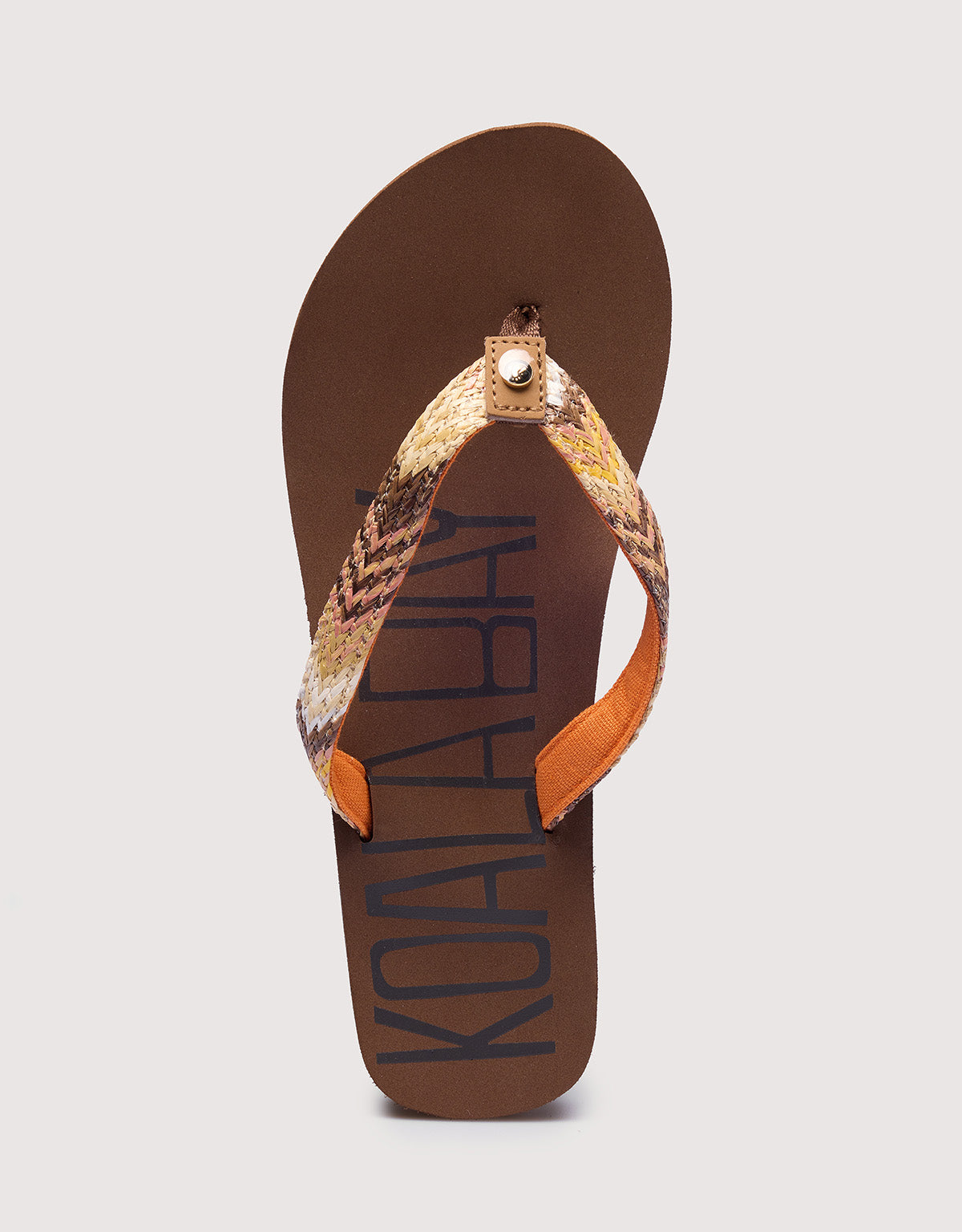 Orange Wedge Flip Flop - Dogma