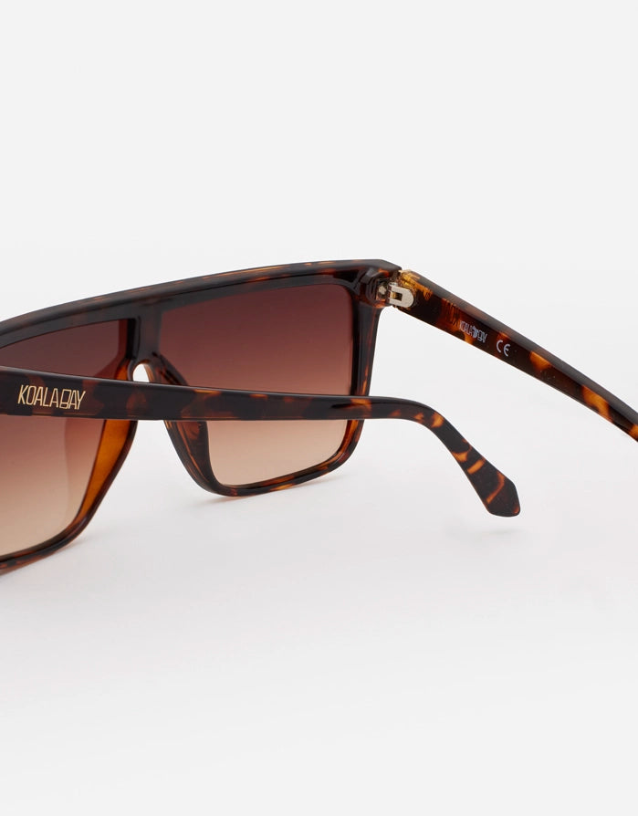 Gafas de Sol Casual Marrón Carey- Mile 