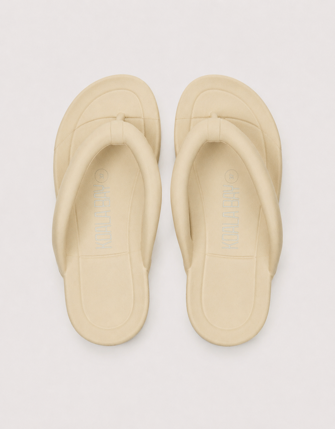 Beige T-Strap Sandal - Waimea