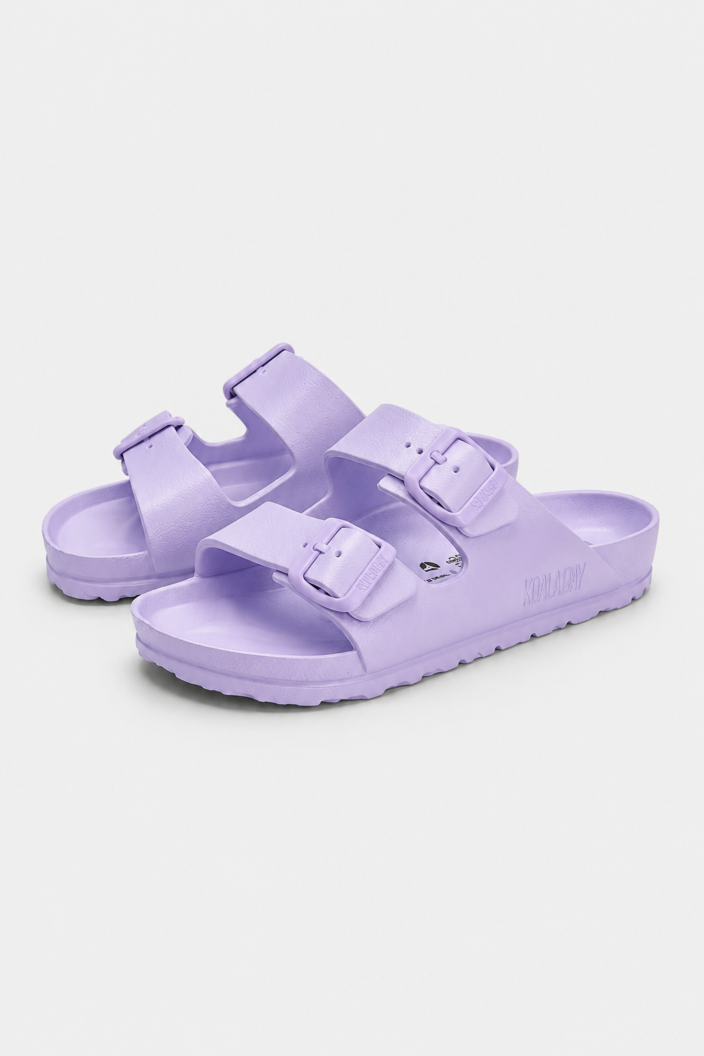 Lavender Buckle Sandals - Kauai