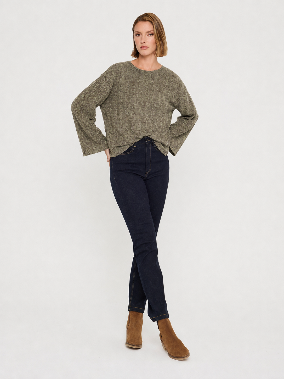 Long Sleeve Sweater - Kaima