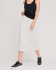 Grey Midi Skirt - Rovium