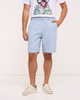 Blue Linen Bermuda Shorts – Kymora