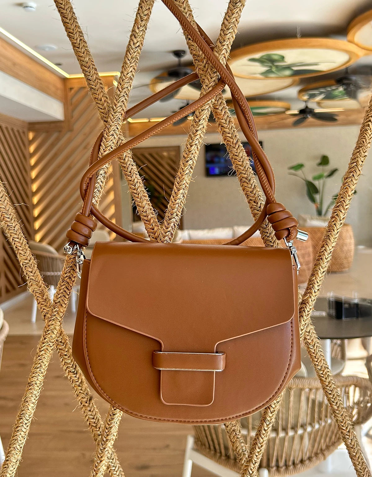 Bolso Bandolera Marrón - Carmen 