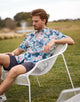 Blue Short Sleeve Shirt - Hopper