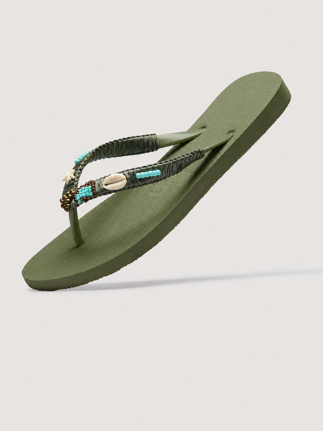 Khaki Toe Thong - Bora Bora