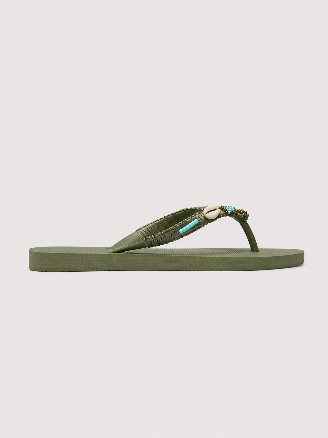 Khaki Toe Thong - Bora Bora