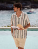 Beige Short Sleeve Shirt - Luzum