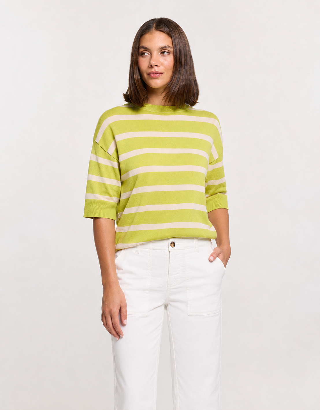 White Long Trousers - Casiarados
