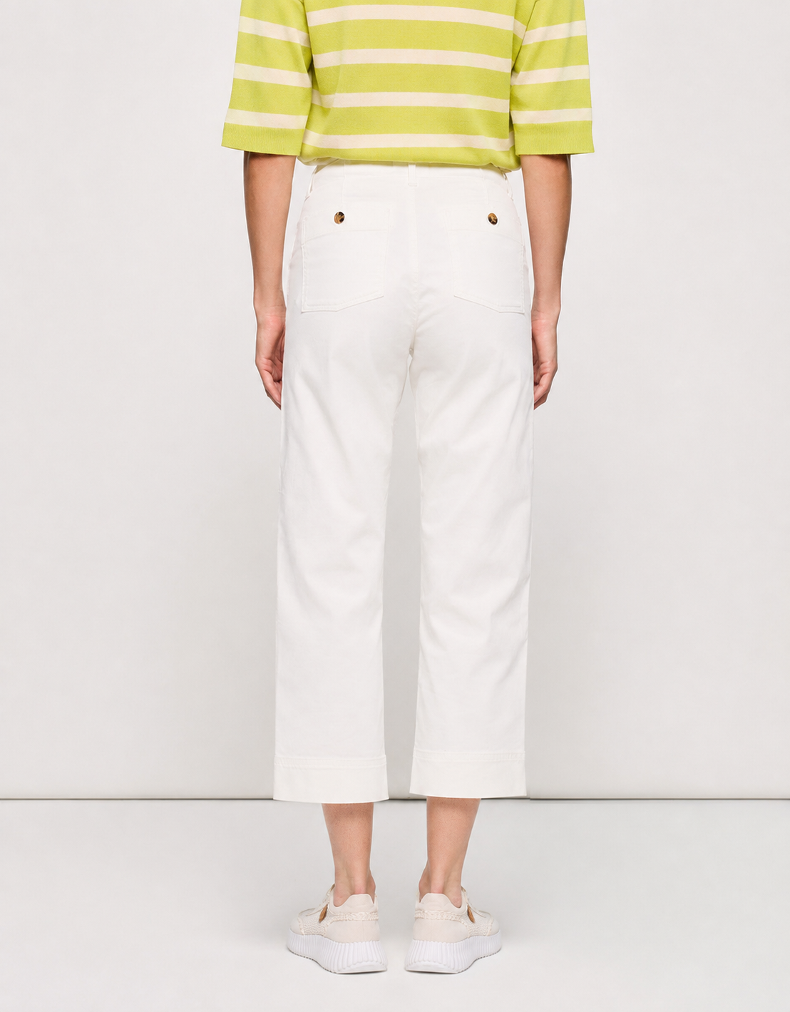 White Long Trousers - Casiarados