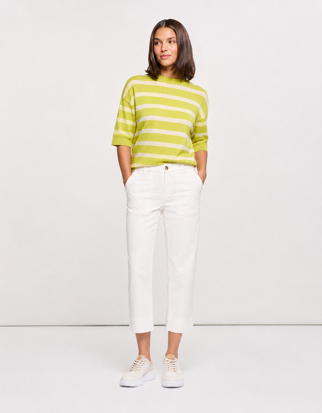 White Long Trousers - Casiarados