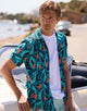Blue Short-Sleeved Shirt - Amazonia