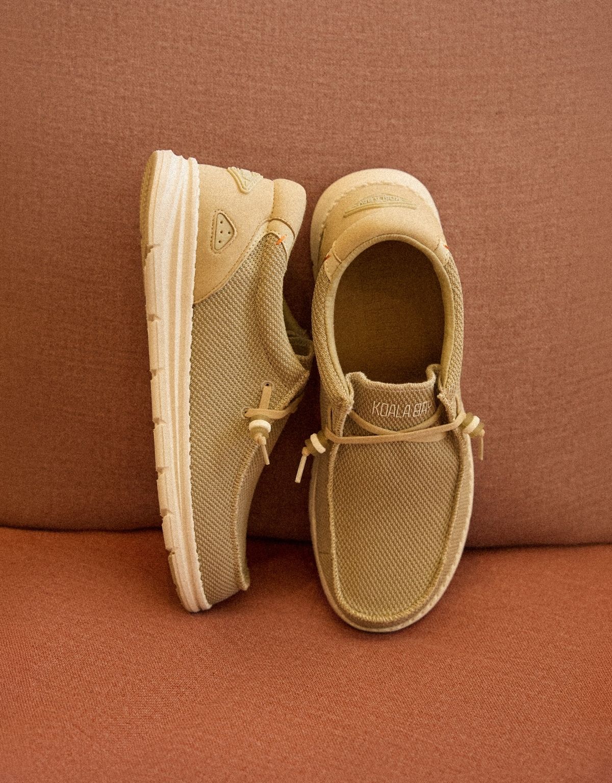 Beige Wallabee Casual Shoes - Wallace